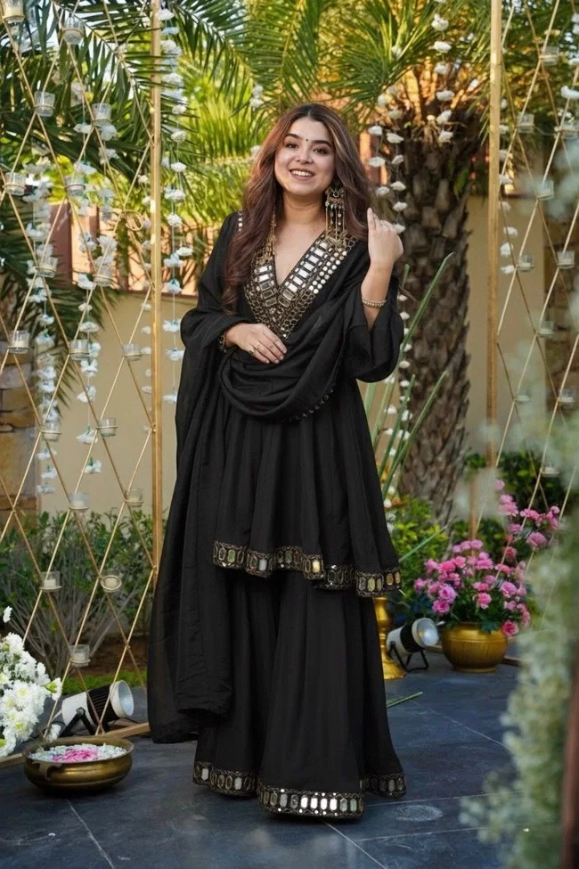 Glory 5000 Series Designer Cosmos Sharara Suits