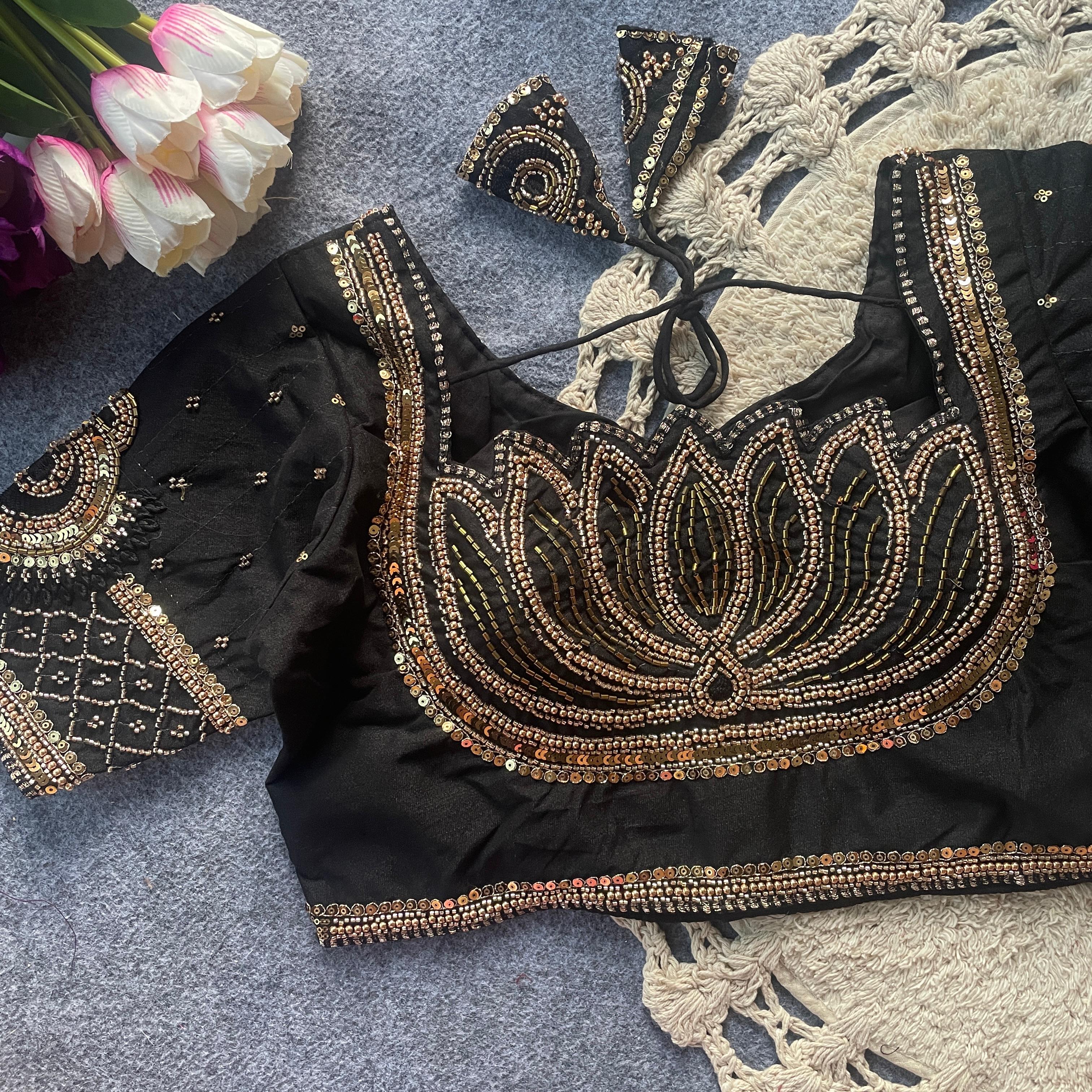Kamal Sabyasachi Vol 1 Lotus Style Blouse Collection