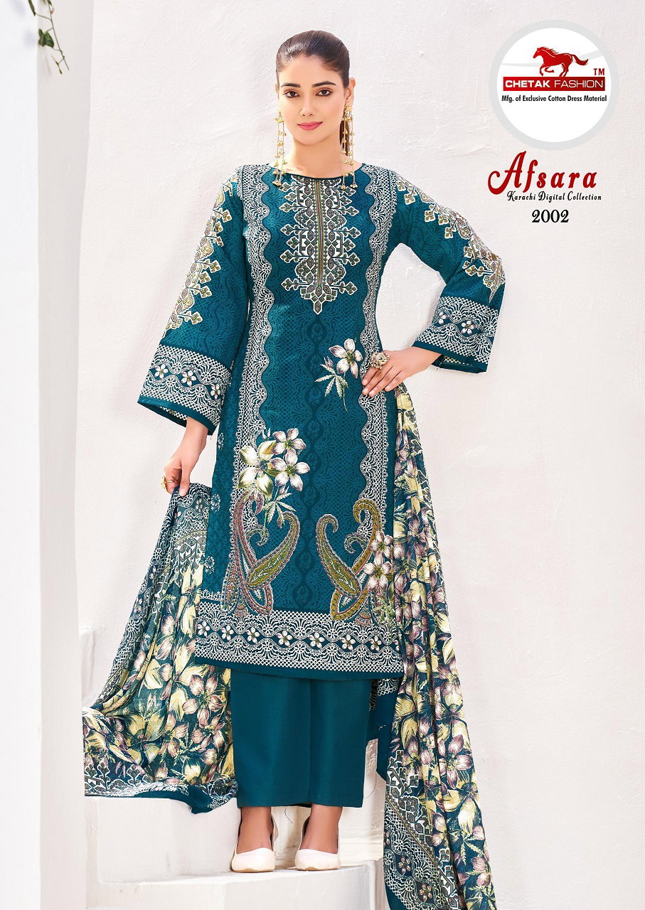 Chetak Afsana Vol 2 Cotton Printed Karachi Dress Material Collection