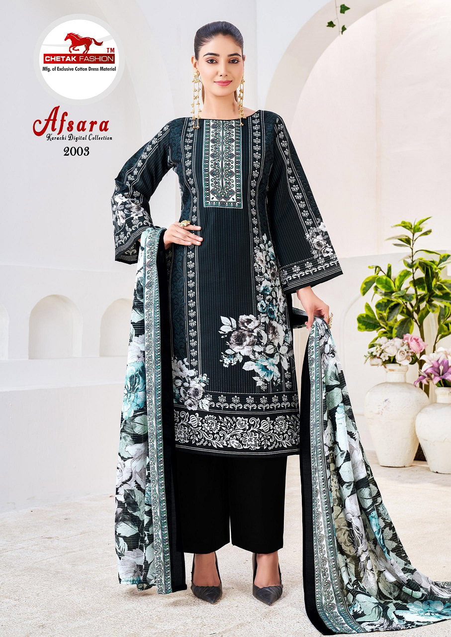 Chetak Afsana Vol 2 Cotton Printed Karachi Dress Material Collection