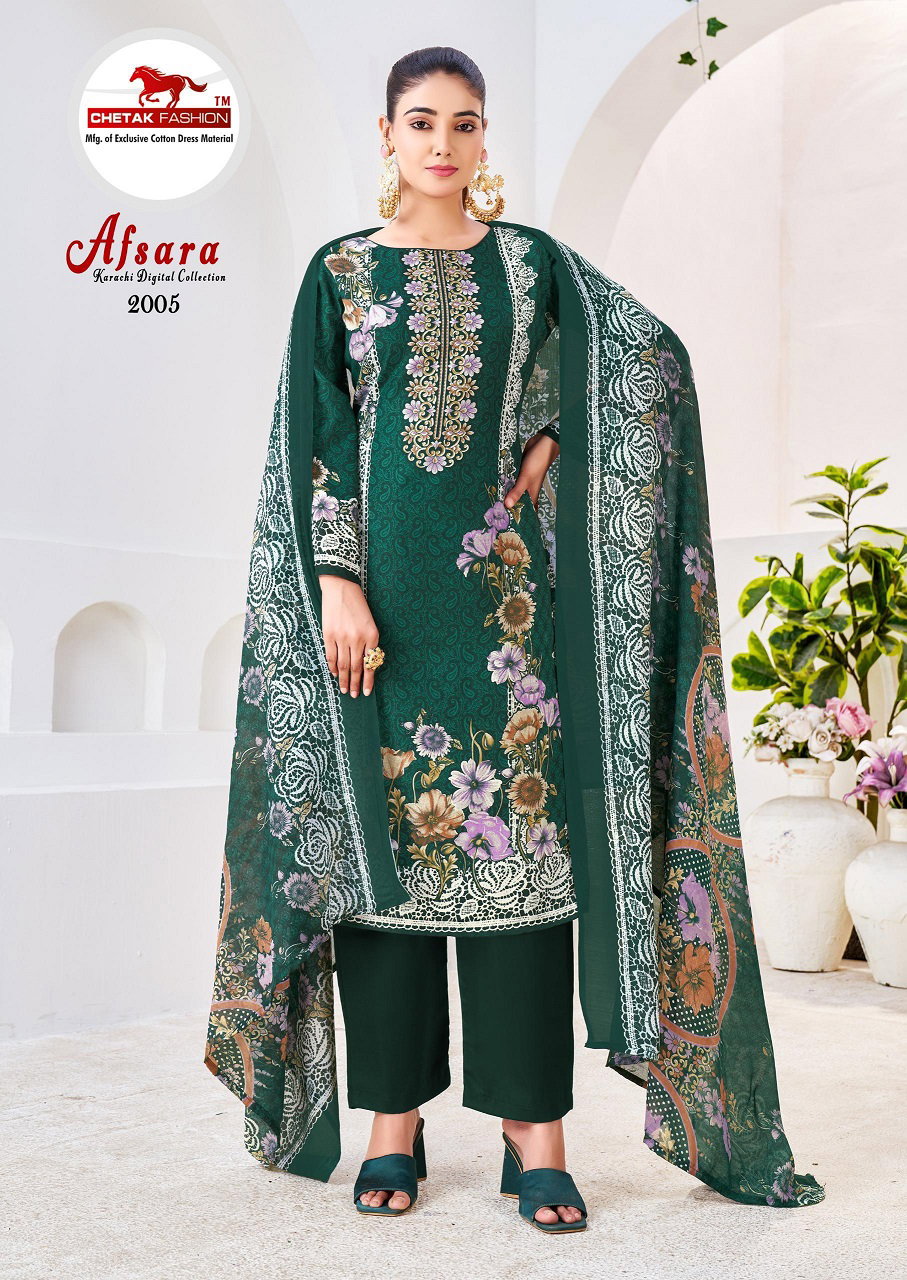 Chetak Afsana Vol 2 Cotton Printed Karachi Dress Material Collection
