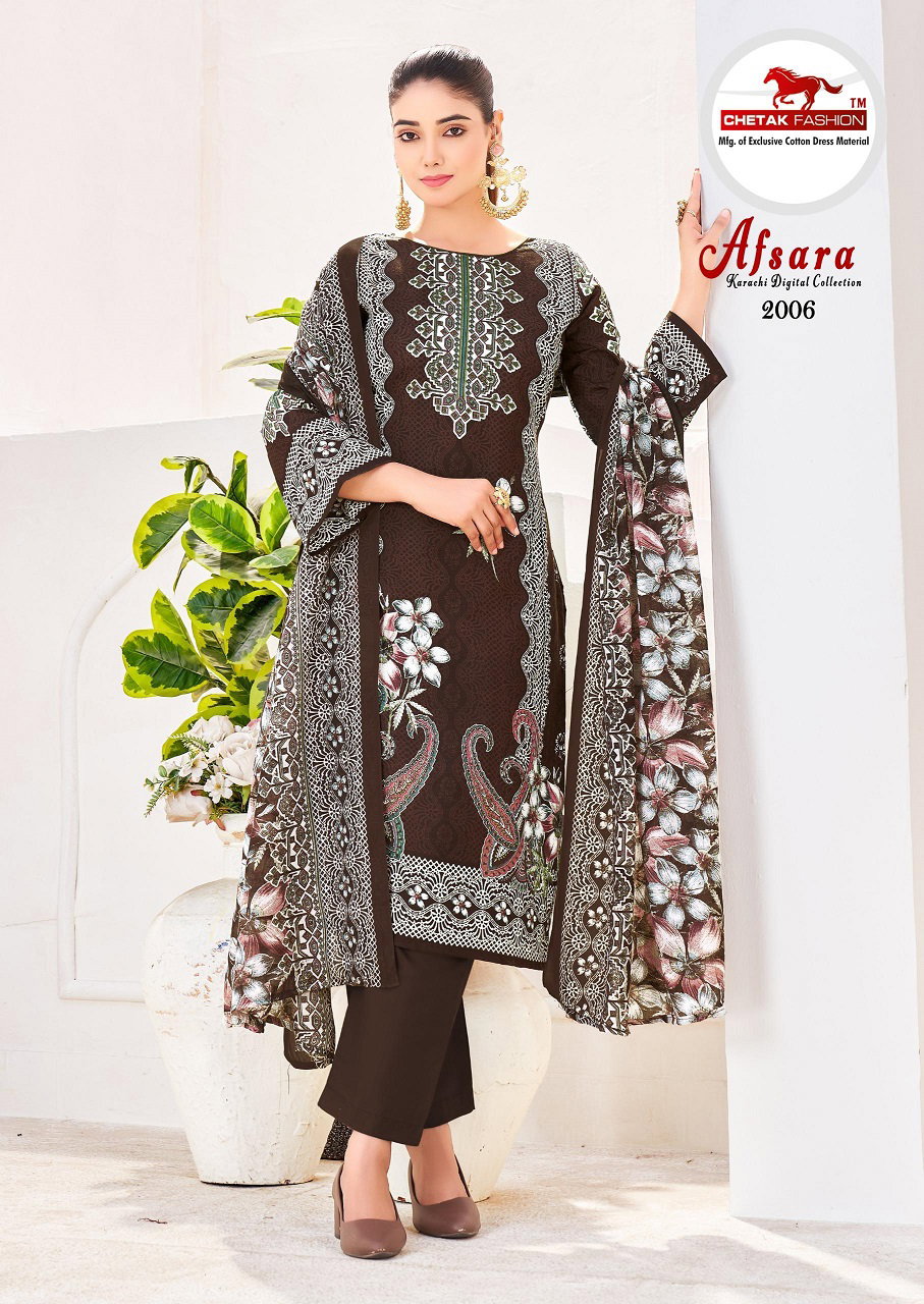 Chetak Afsana Vol 2 Cotton Printed Karachi Dress Material Collection