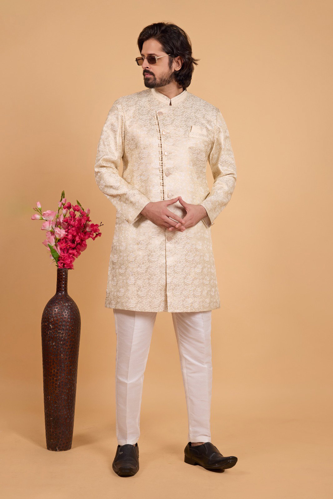 Sumi 4369 to 4374 Designer Khadi Art Silk Semi Indo Set Collection