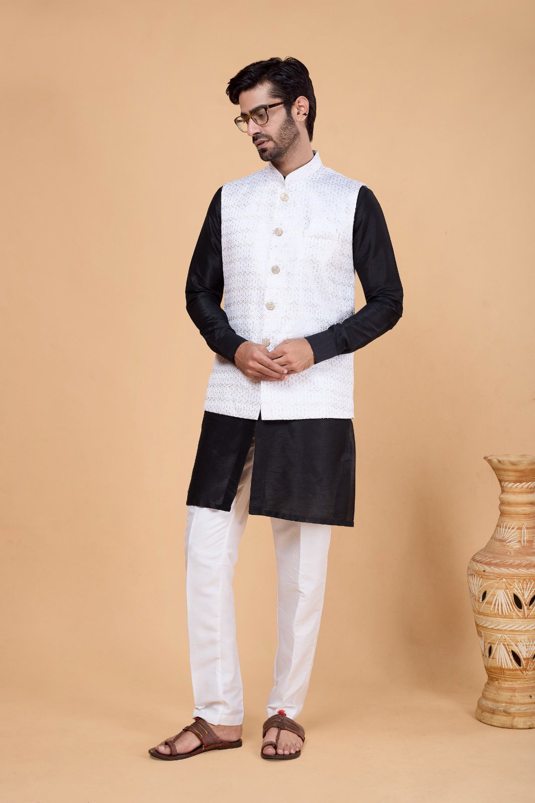 Sumi 4408 to 4412 Designer Art Banarasi Silk 3 Pcs  Kurta Jacket Set Collection