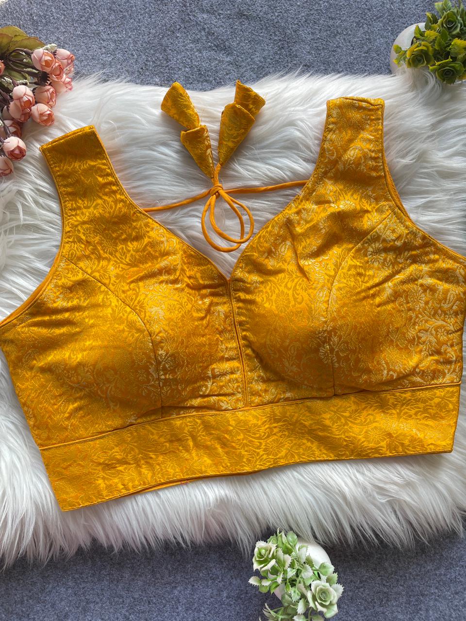 Pih Jaal Jacquard Readymade Blouse
