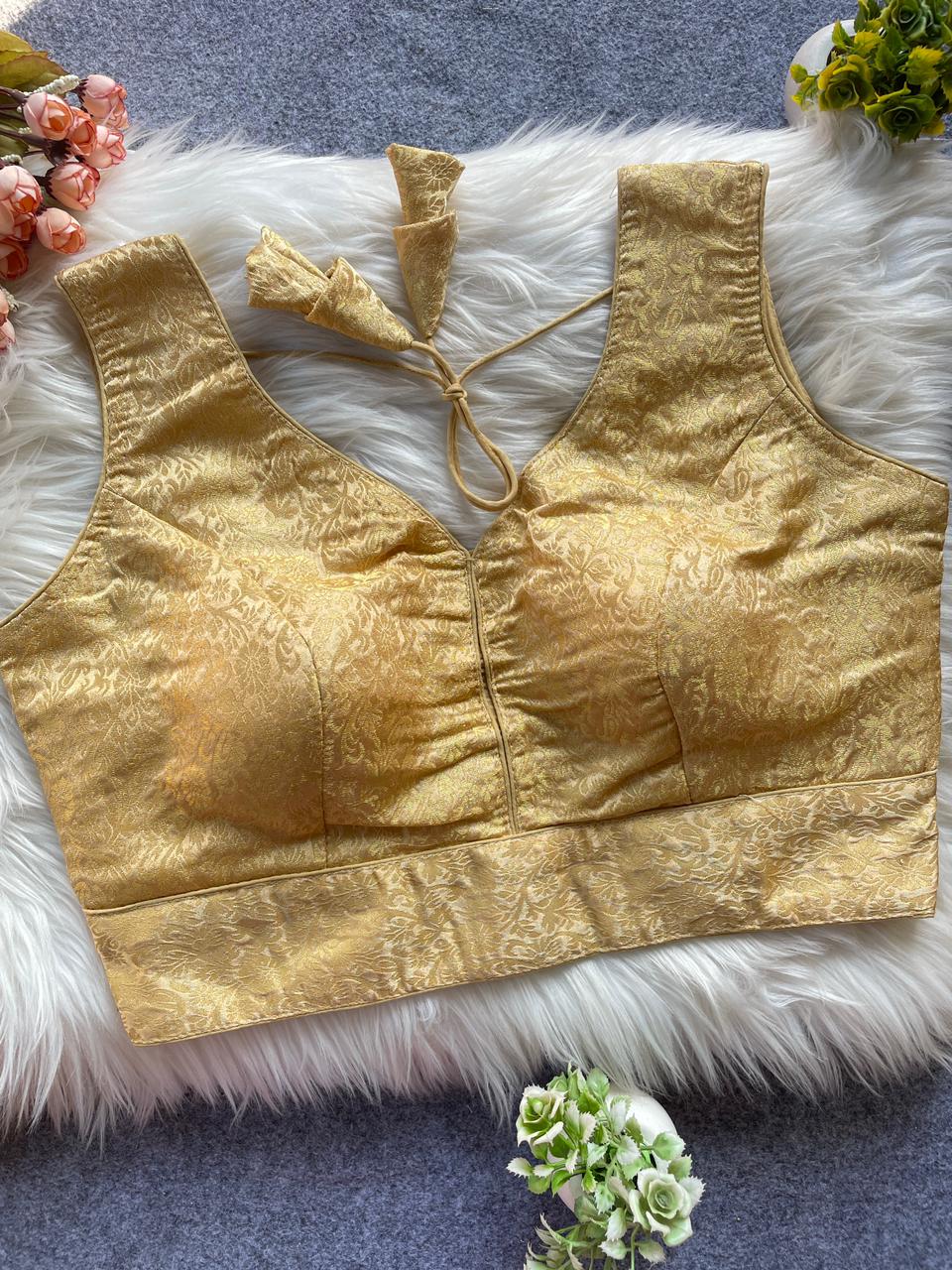 Pih Jaal Jacquard Readymade Blouse