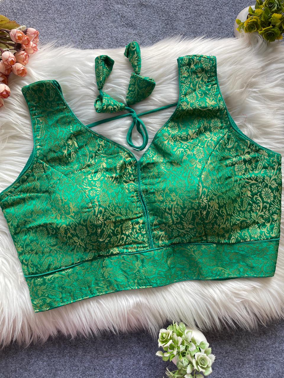 Pih Jaal Jacquard Readymade Blouse
