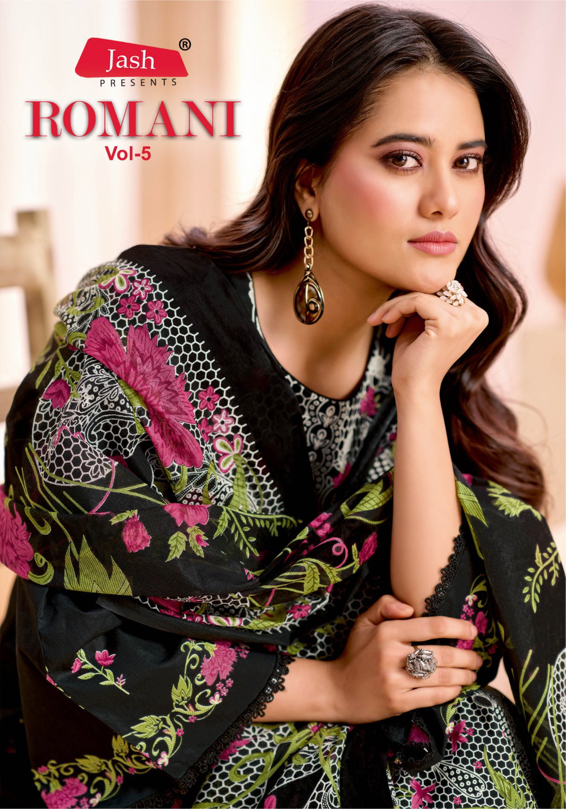 Jash Romani Vol 5 Cotton Printed Dress Material Collection