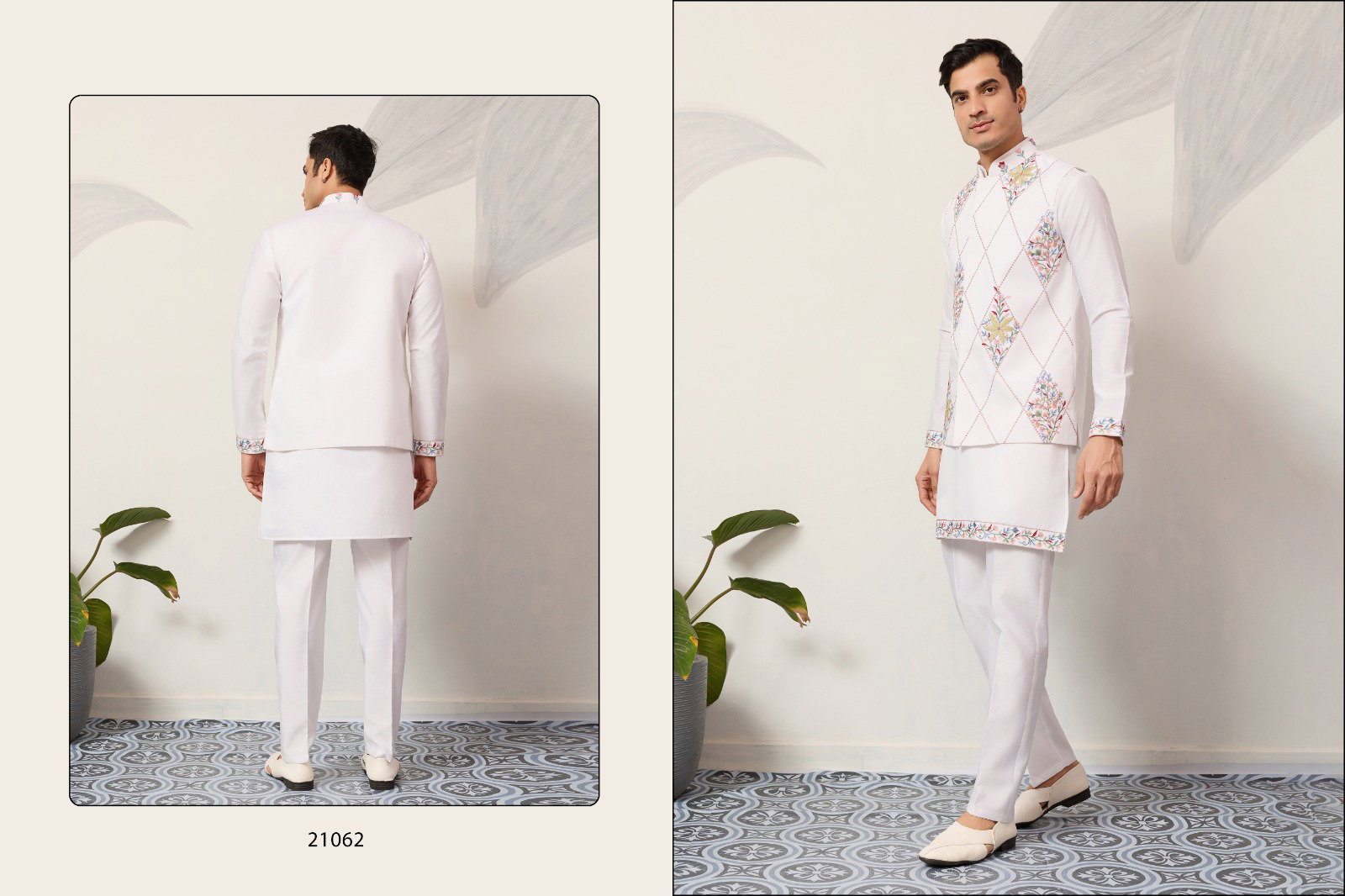Shubhvastra Royal Rivaaj Koti Viscose Art Silk Kurta Pant And Koti Collection