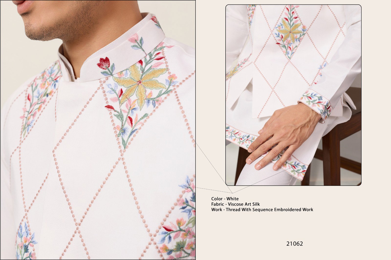 Shubhvastra Royal Rivaaj Koti Viscose Art Silk Kurta Pant And Koti Collection