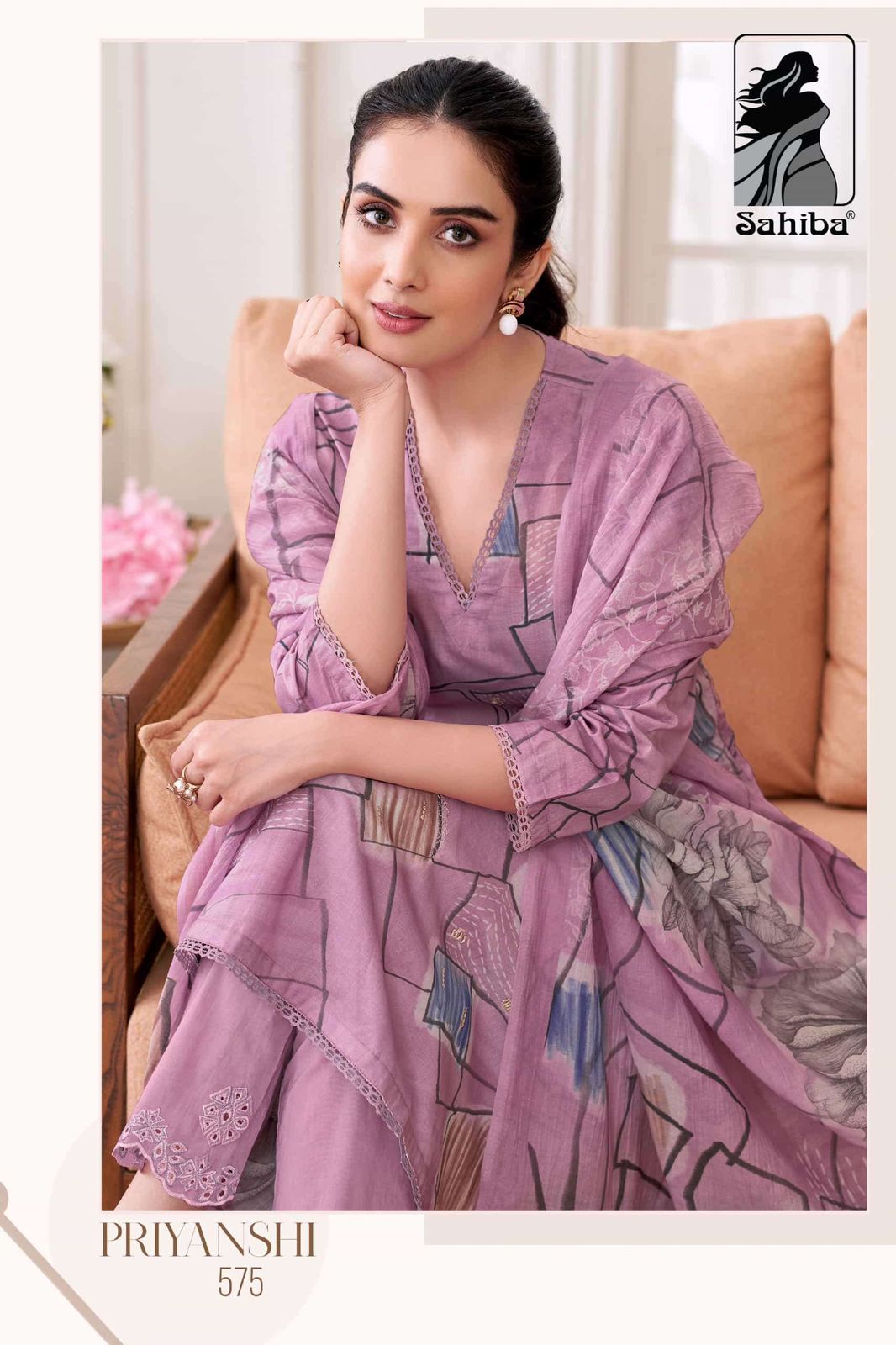 Sahiba Priyanshi Cotton Digital Printed Work Salwar Kameez