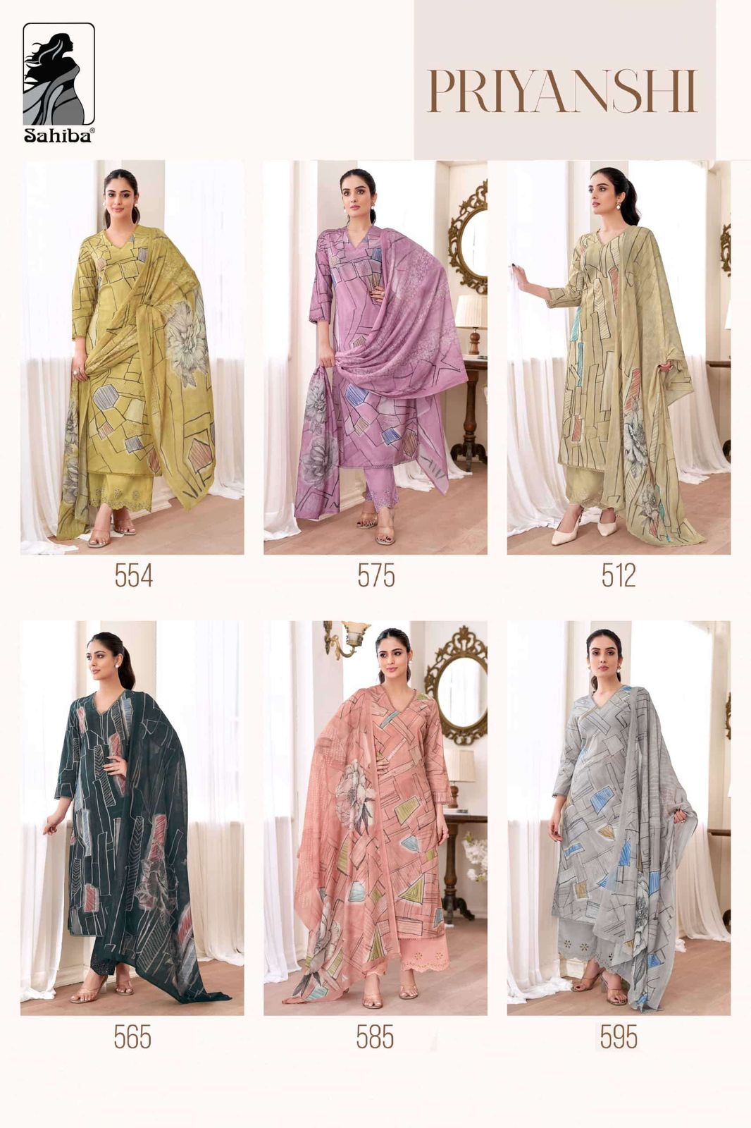 Sahiba Priyanshi Cotton Digital Printed Work Salwar Kameez