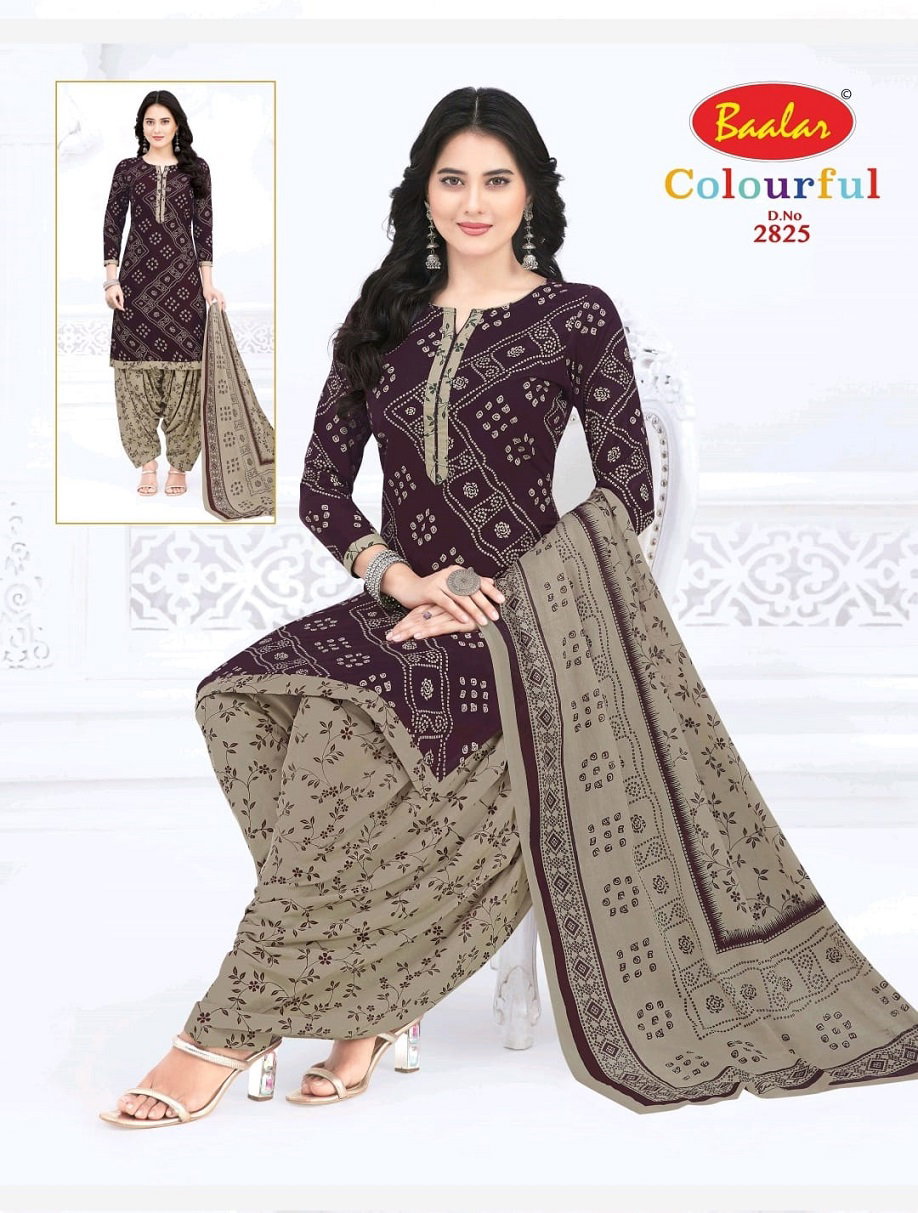 Baalar Cotton Collection Vol 28 Cotton Printed Daily Wear Dress Material