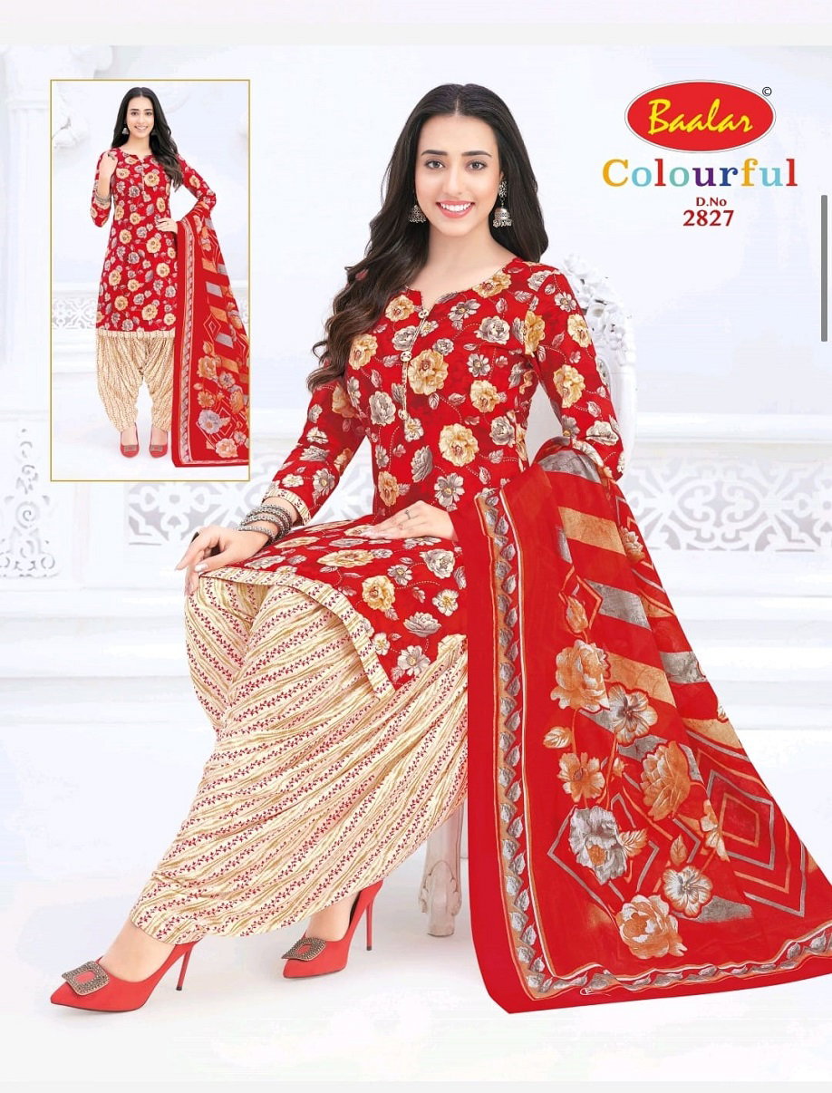 Baalar Cotton Collection Vol 28 Cotton Printed Daily Wear Dress Material