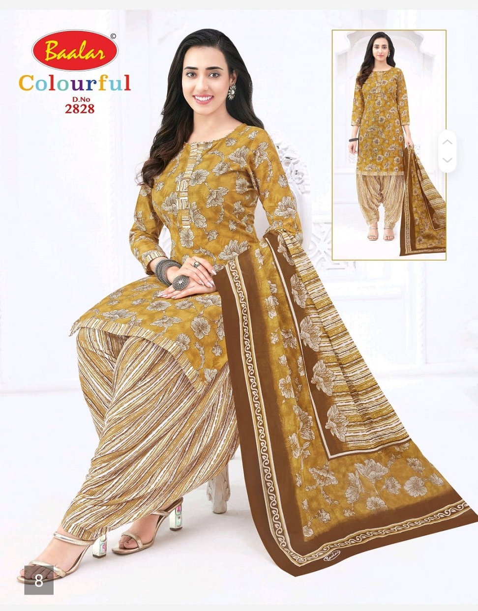 Baalar Cotton Collection Vol 28 Cotton Printed Daily Wear Dress Material