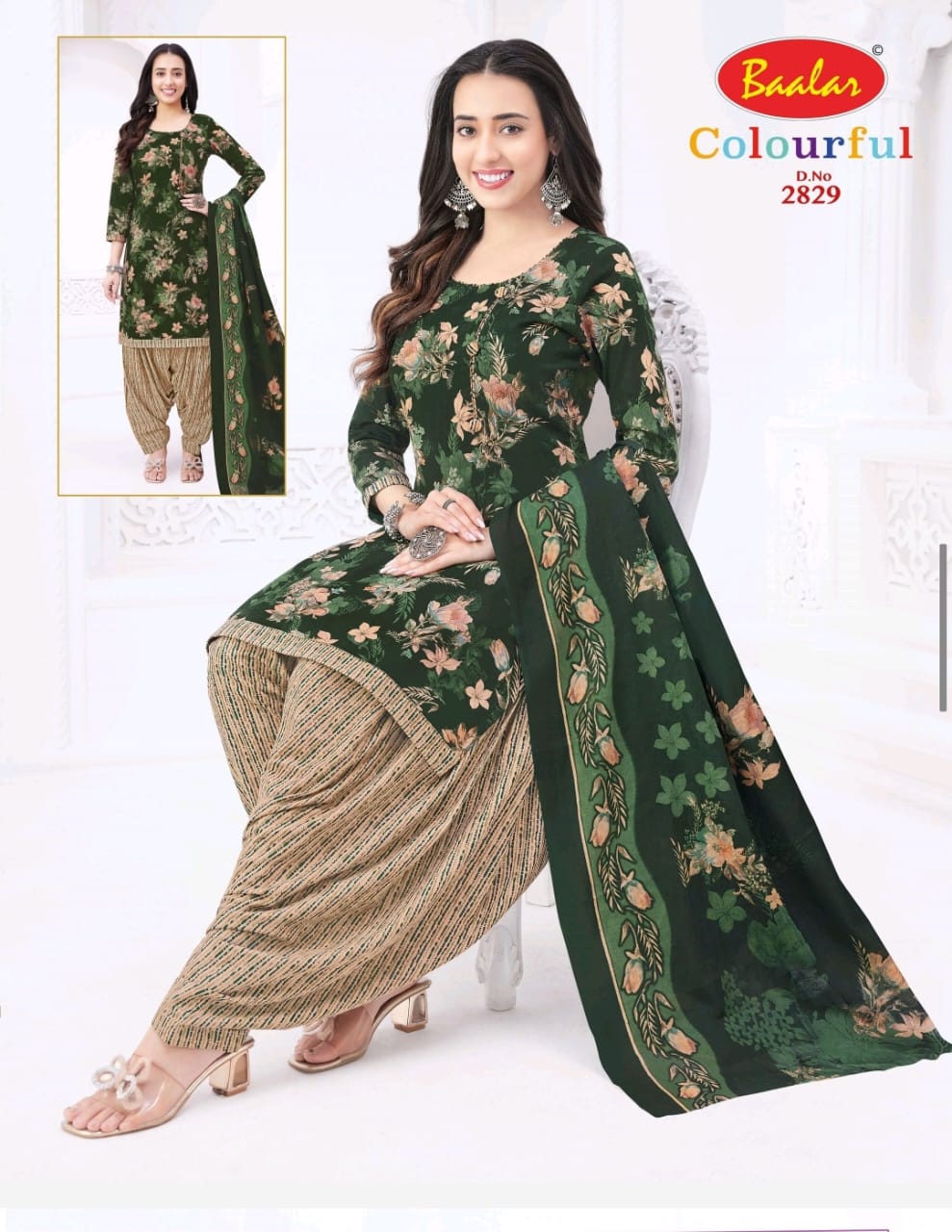 Baalar Cotton Collection Vol 28 Cotton Printed Daily Wear Dress Material