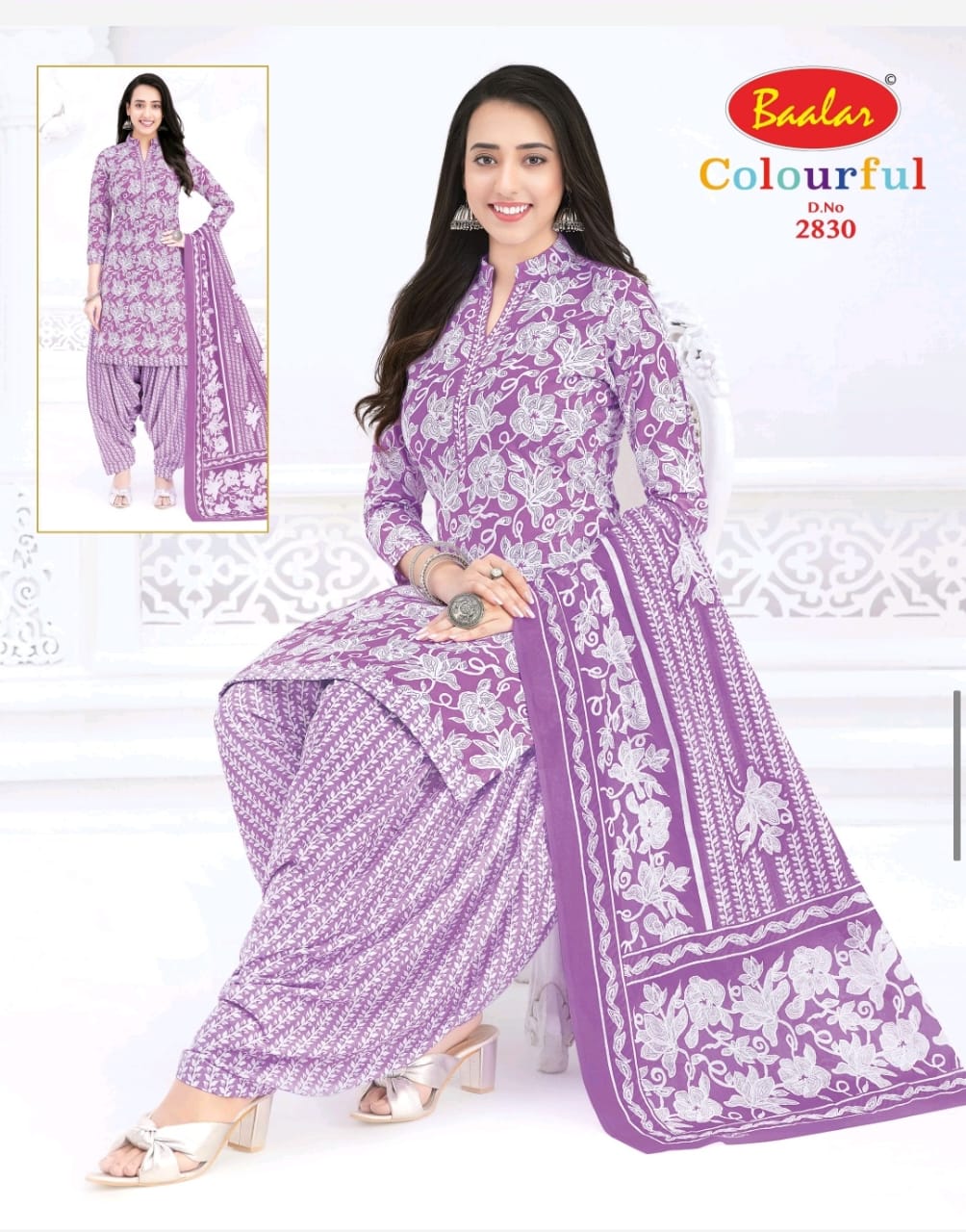 Baalar Cotton Collection Vol 28 Cotton Printed Daily Wear Dress Material