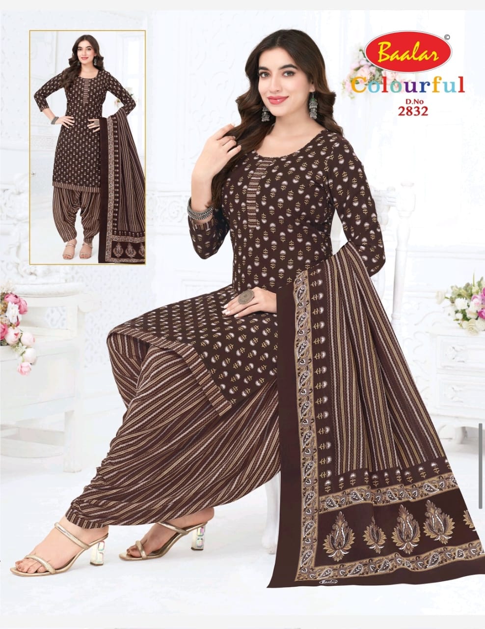 Baalar Cotton Collection Vol 28 Cotton Printed Daily Wear Dress Material