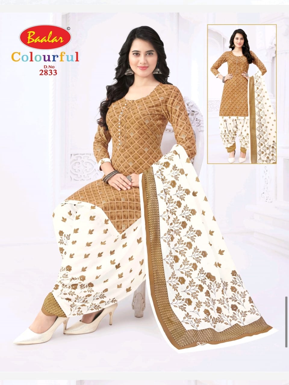 Baalar Cotton Collection Vol 28 Cotton Printed Daily Wear Dress Material