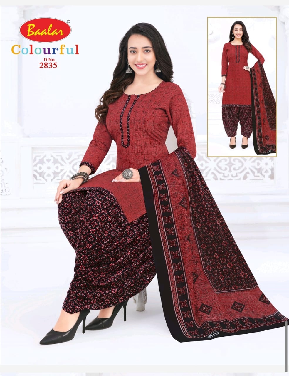 Baalar Cotton Collection Vol 28 Cotton Printed Daily Wear Dress Material