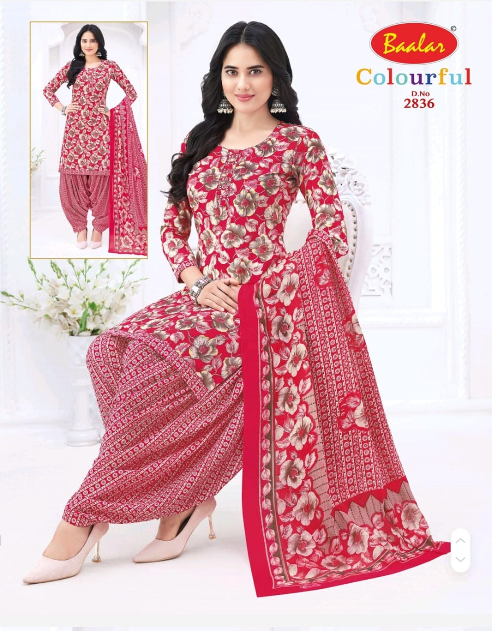 Baalar Cotton Collection Vol 28 Cotton Printed Daily Wear Dress Material