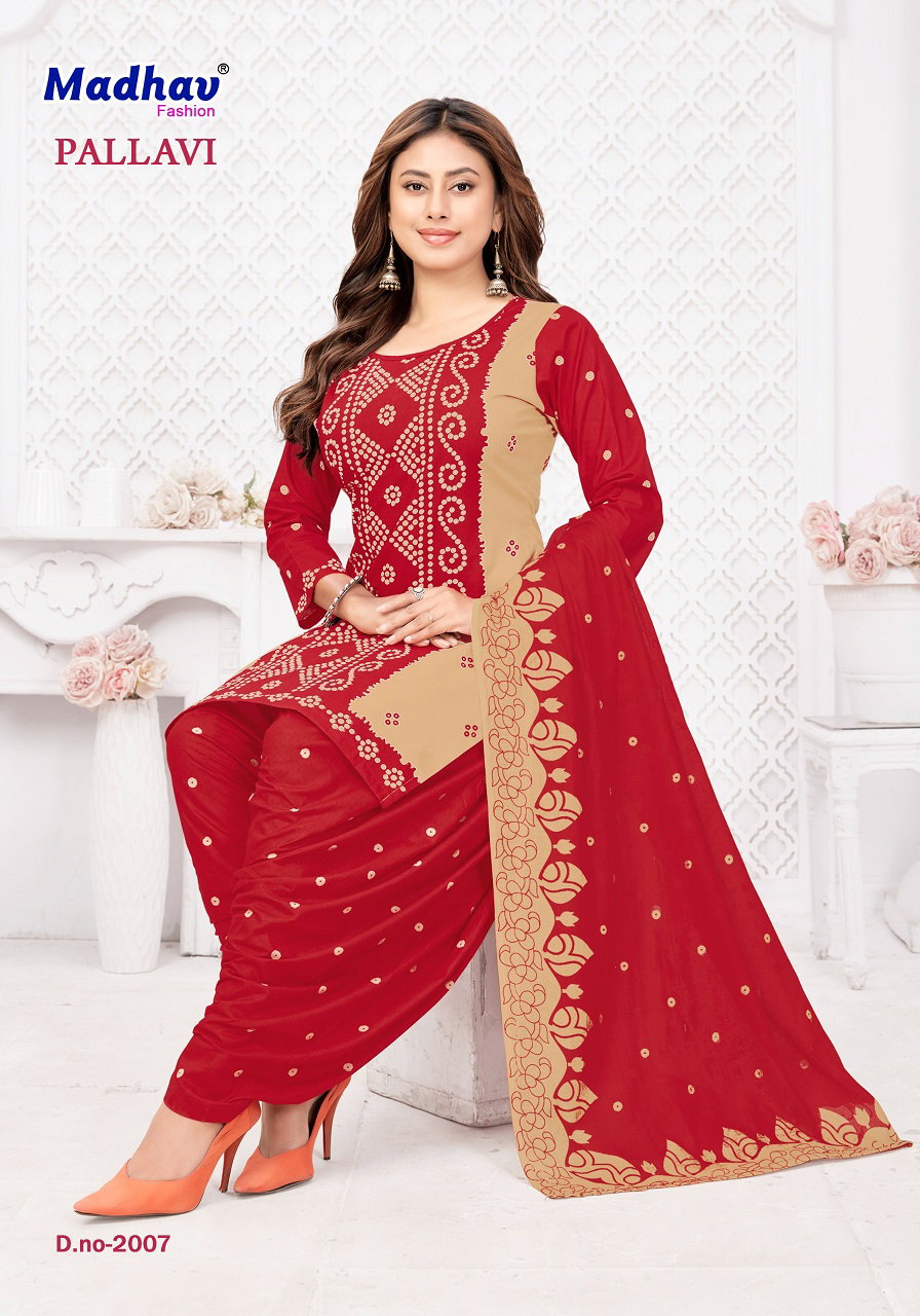 Madhav Pallavi Vol 2 Cotton Printed Daily Wear Dress Material