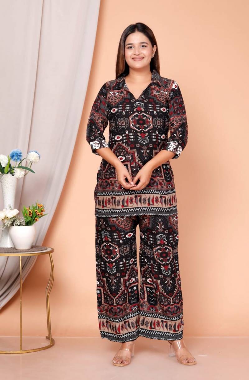 9Star Fashion Zisa Rayon With Digital Printed Fancy Co Ord Set Collection