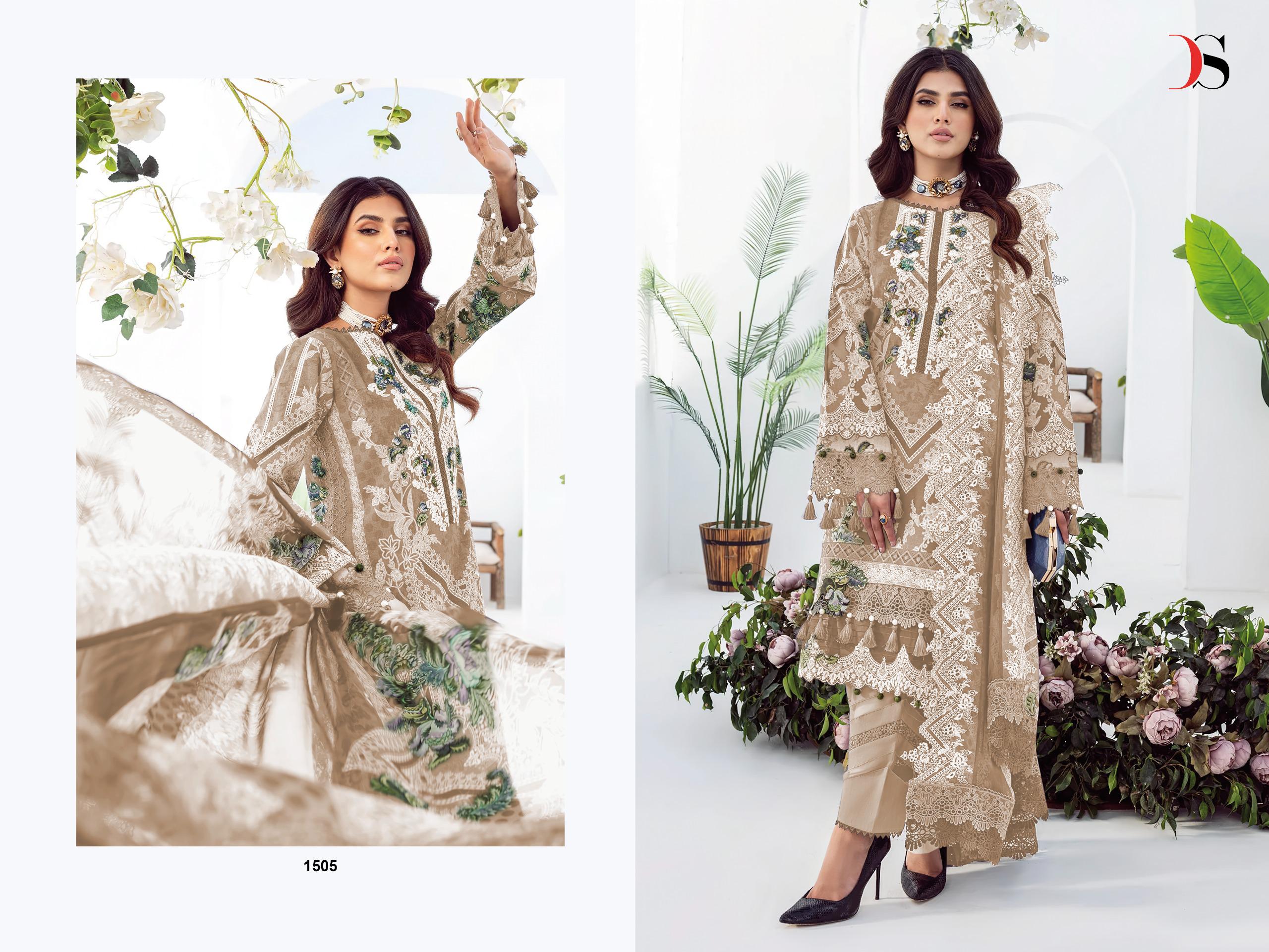 Deepsy Jade Needle Wonder 2025 Vol 4 Chiffon Dupatta Pakistani Salwar Kameez