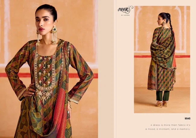 Kimora Nayaab Pure Muslin Soft Banarasi Zari and Pitta Work Designer Dress Material