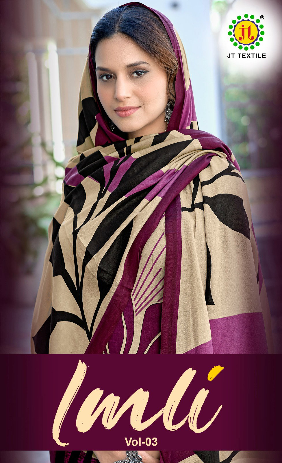 Jt Imli Vol 3 Rayon With Foil Print Dress Material Collection