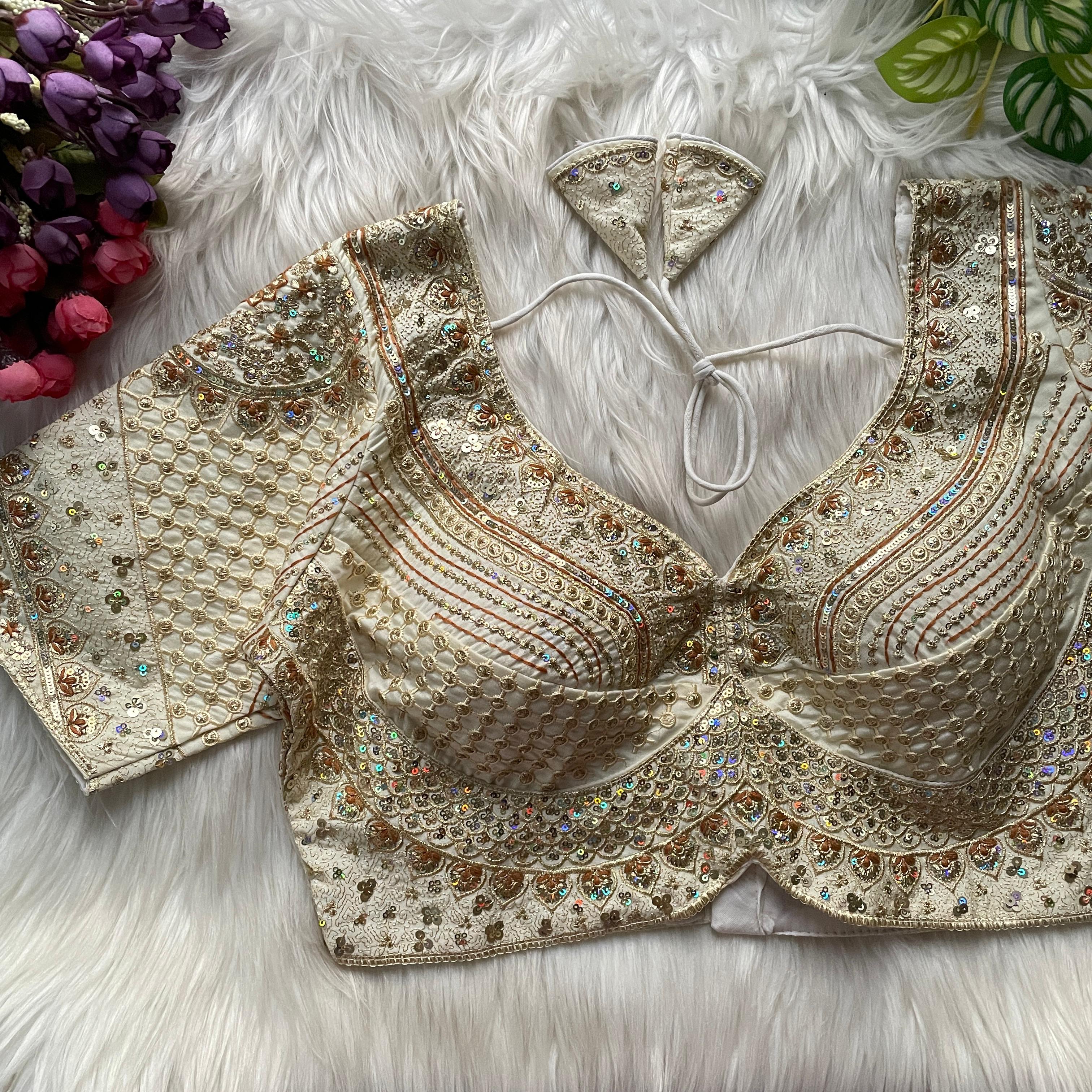 Bridal Sabyasachi Vol 2 Roman Silk Work Partywear Blouse Collection