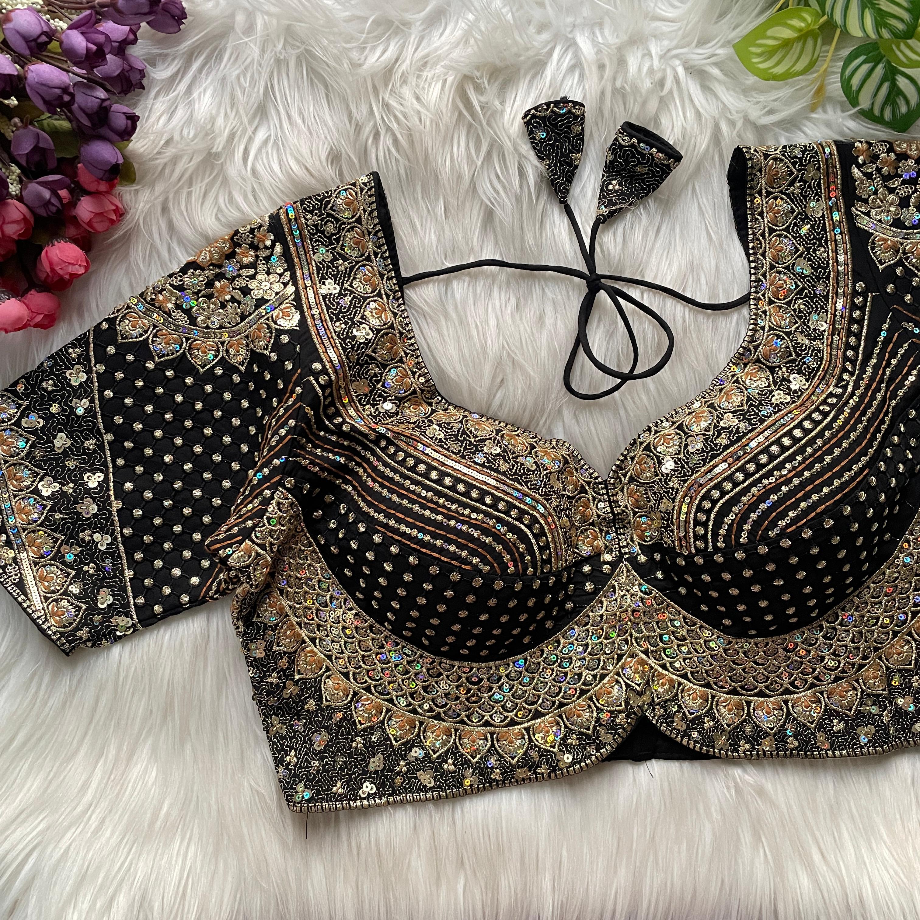 Bridal Sabyasachi Vol 2 Roman Silk Work Partywear Blouse Collection