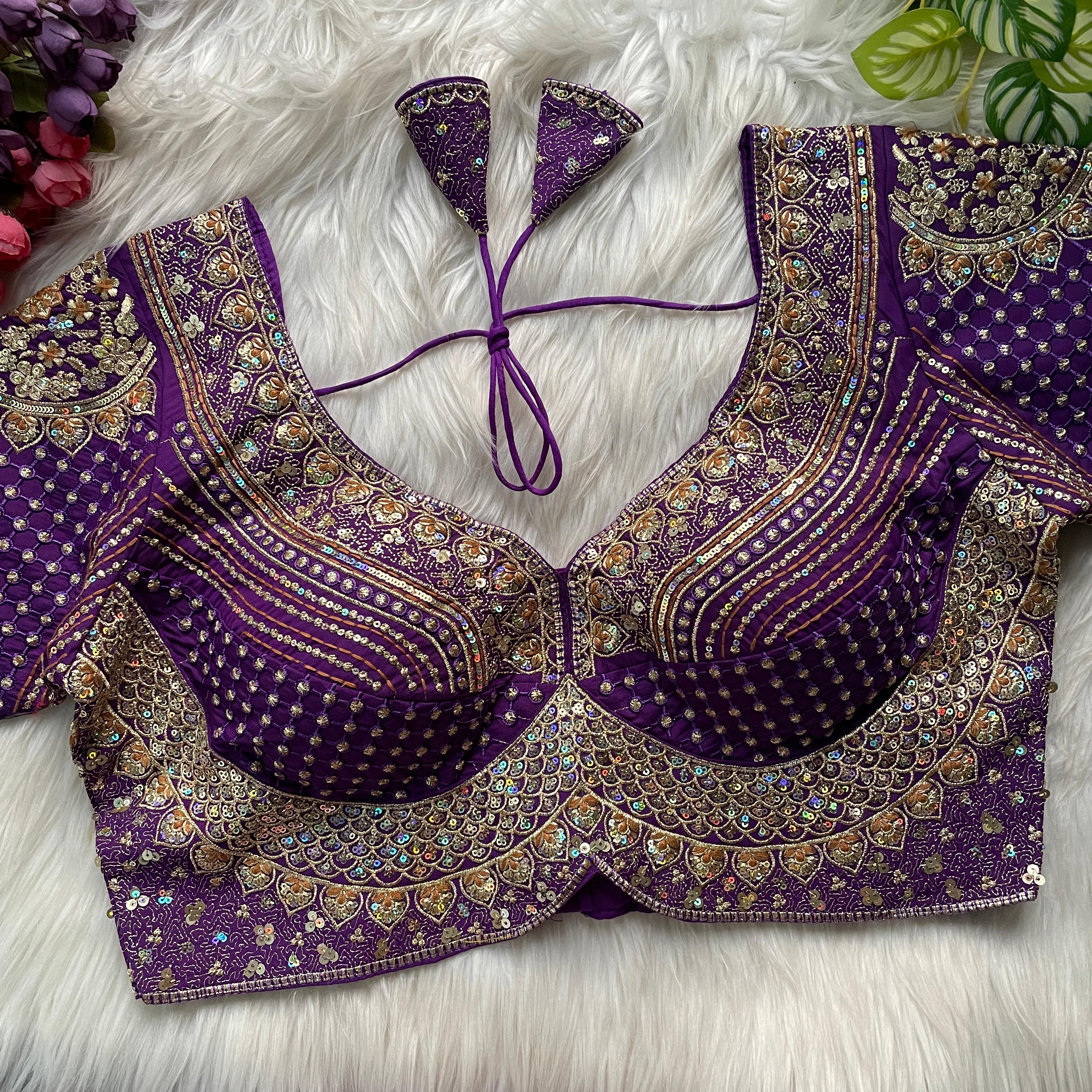 Bridal Sabyasachi Vol 2 Roman Silk Work Partywear Blouse Collection