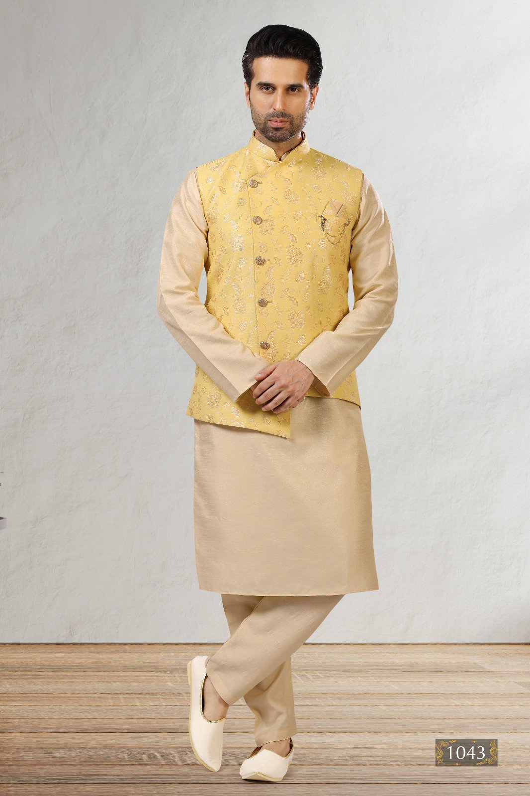 Sumi 1101 to 1106 Designer Art Emroided Banarasi Silk Sherwani and Indo western Collection
