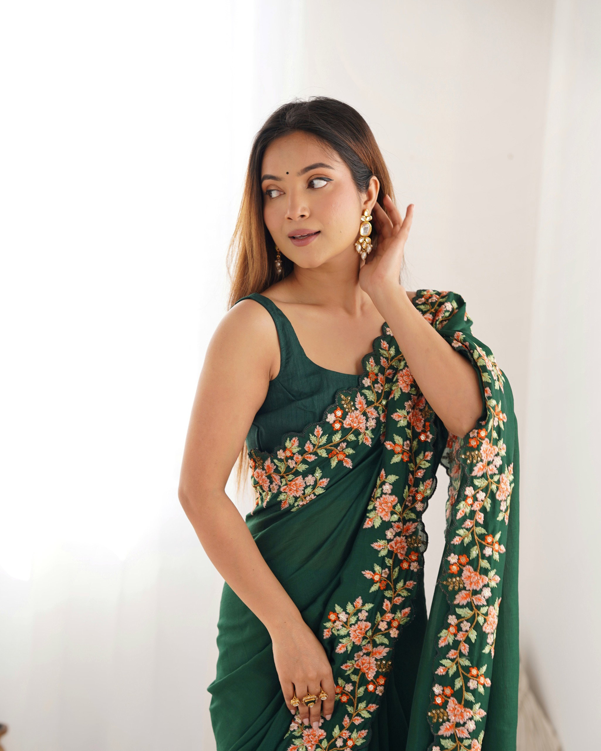 KC 32 Presenting You Most Beautiful Seqwance Saree Collection 