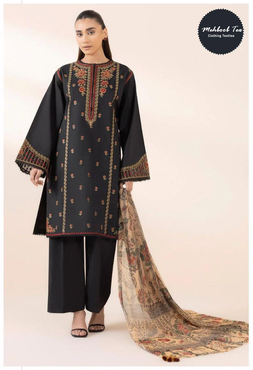 Mehboob Tex 1709 Chiffon Dupatta Rayon Pakistani Salwar Kameez