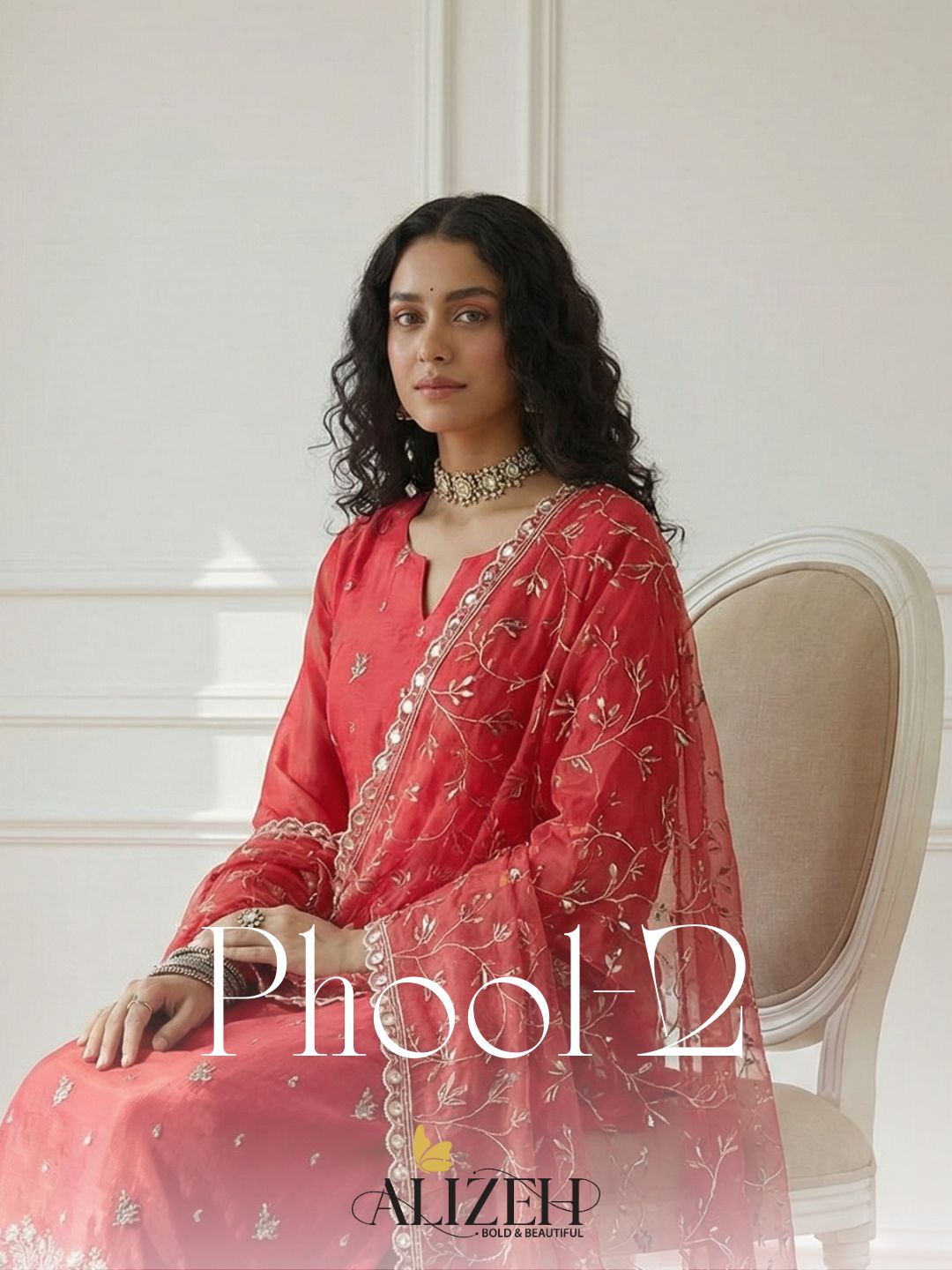 Alizeh Phool Vol 2 Designer Shimmer Organza Festive Wear Suits Collection