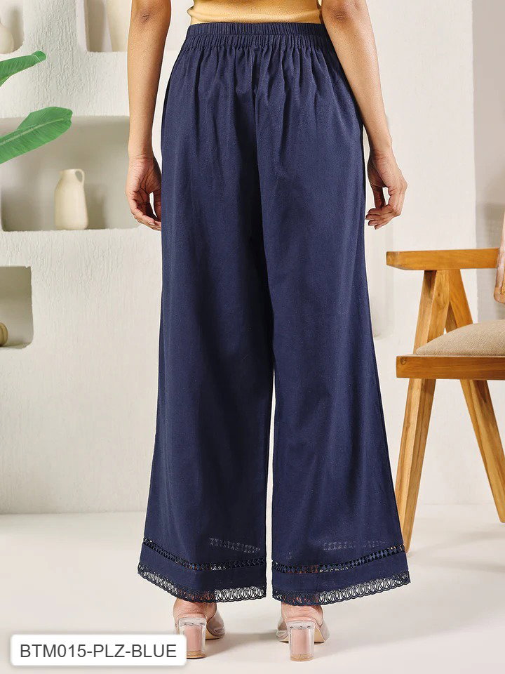 FIO BTM011 to BTM016 Cotton Solid Palazzo