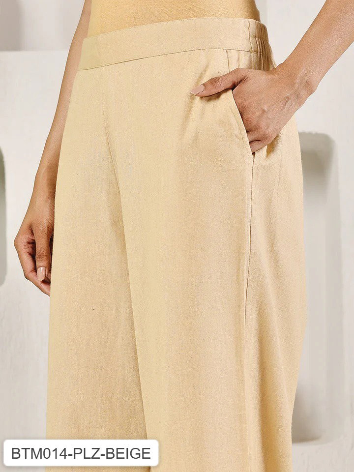 FIO BTM011 to BTM016 Cotton Solid Palazzo