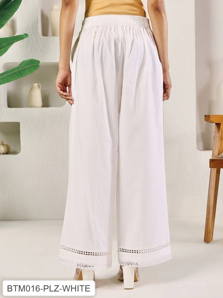 FIO BTM011 to BTM016 Cotton Solid Palazzo