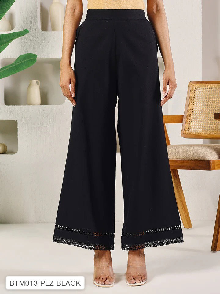 FIO BTM011 to BTM016 Cotton Solid Palazzo