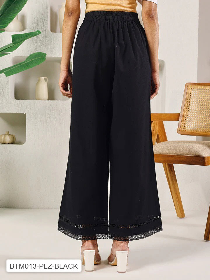 FIO BTM011 to BTM016 Cotton Solid Palazzo