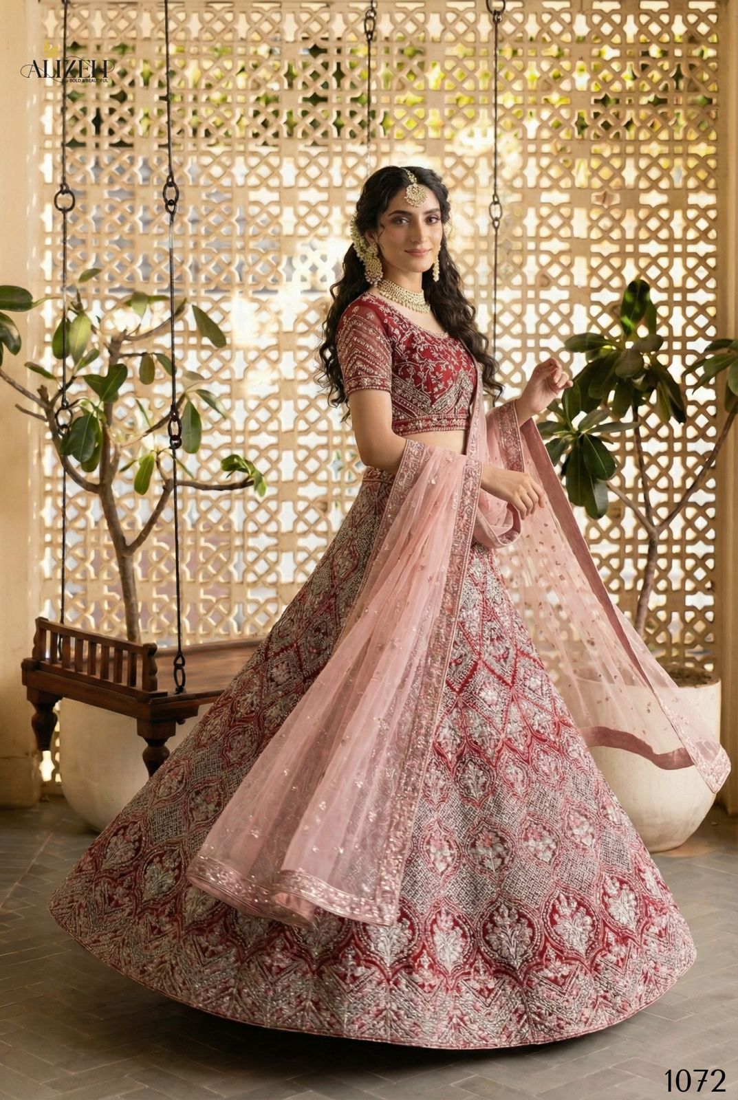 Alizeh Shades 1072 Heavy Butterfly Net Lehenga Choli