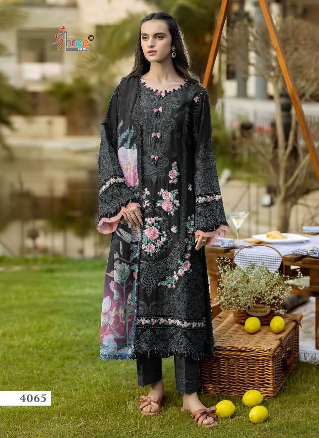 Shree Elaf Exclusive Vol 1 Chiffon Dupatta Rayon Pakistani Salwar Kameez