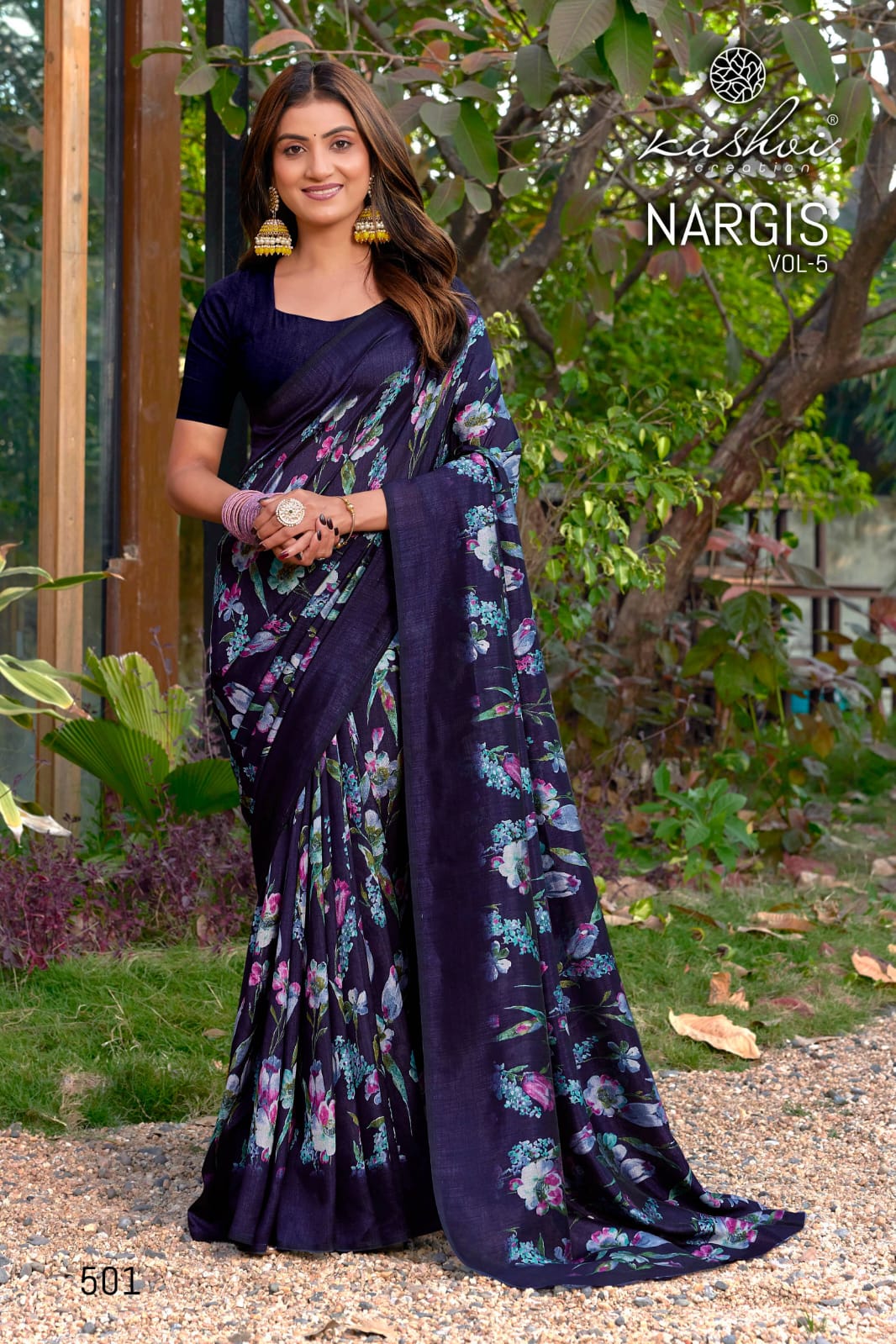 Kashvi Nargis Vol 5 Vichitra Casual Wear Saree Collection