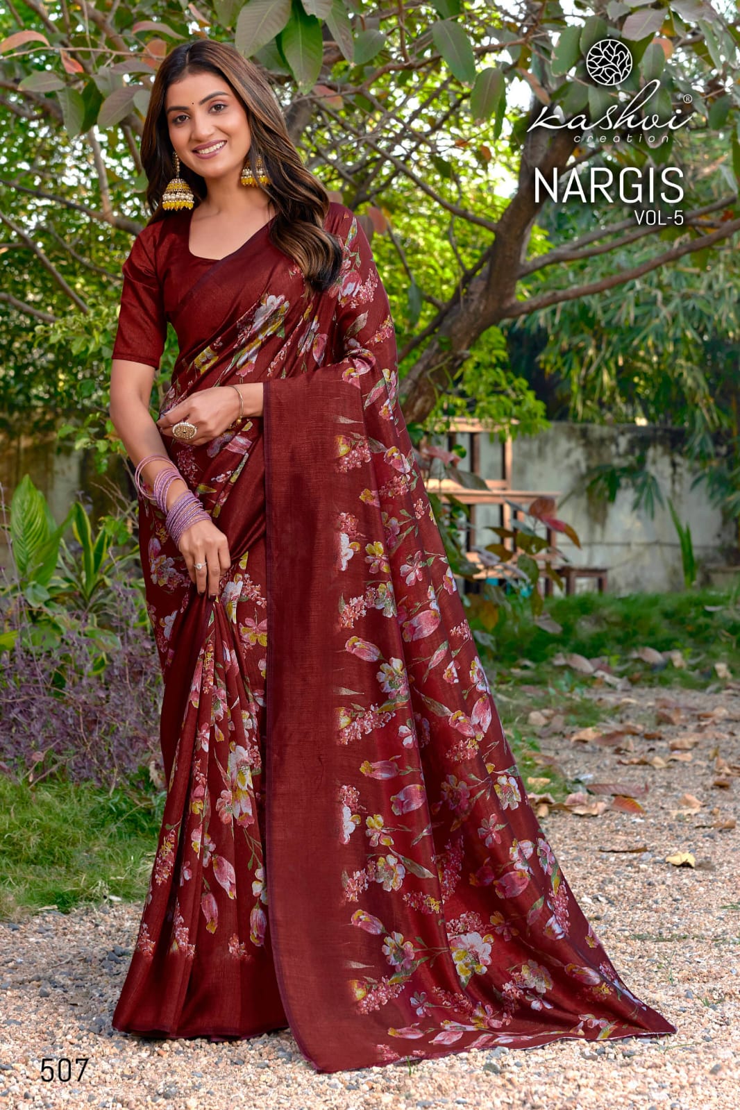Kashvi Nargis Vol 5 Vichitra Casual Wear Saree Collection