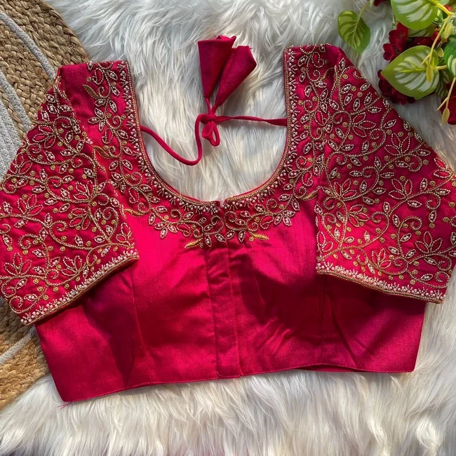 Ruh Price Cut Heavy Beads Work Blouse Collection