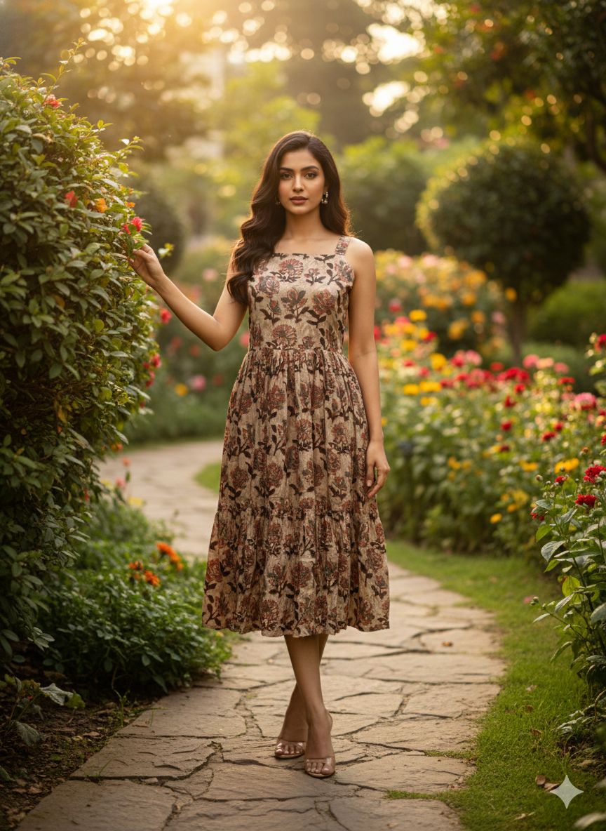 Naisha K 526 Cotton Printed Sleeveless Short Top Collection