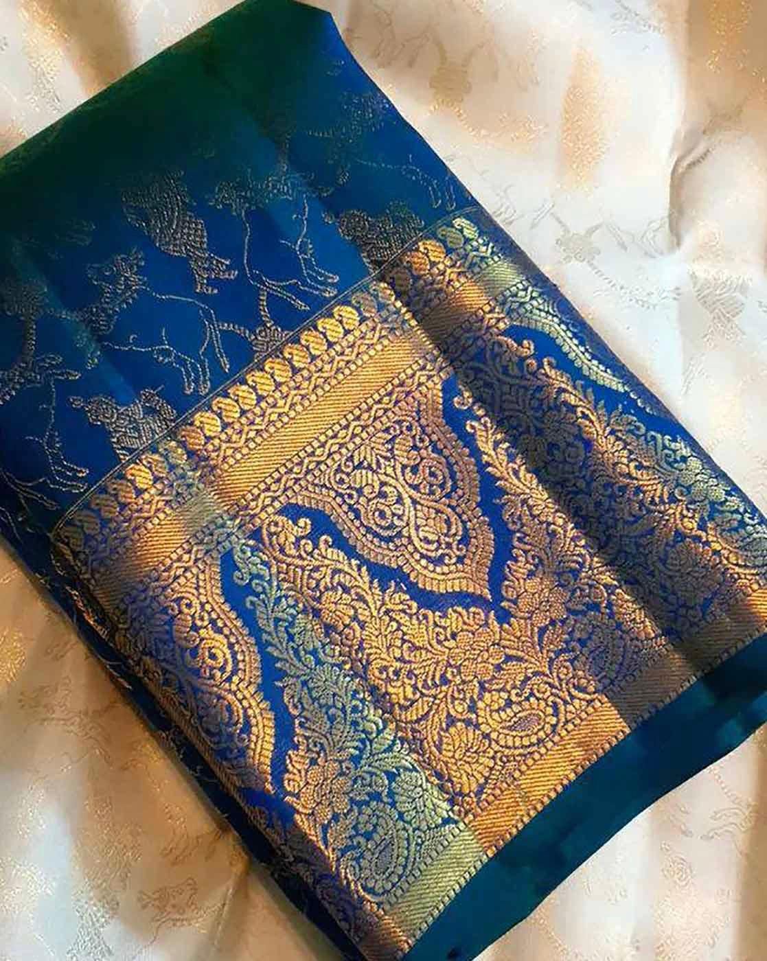 Soft Silk 6000 Lichi Soft Silk Festival Wear Saree