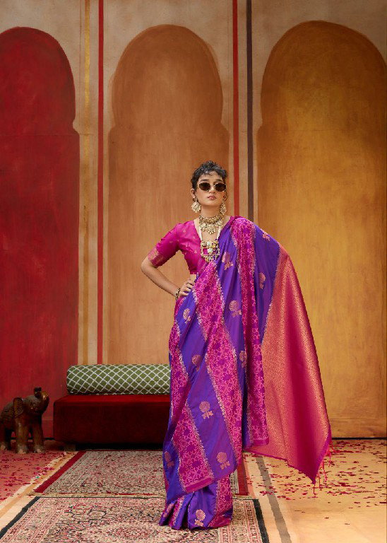 Rajtex Kirtan Patola Pure Silk Handloom Weaving Saree